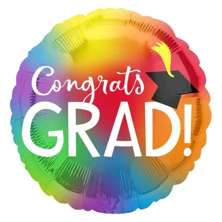 بالون Congrats ألوان